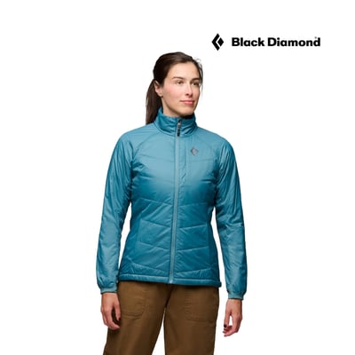 【Black Diamond】 Women's Solution 2.0 Jacket 女款保暖外套 PrimaLoft® 霧藍2